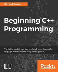 Cover image for Beginning C++ Programming