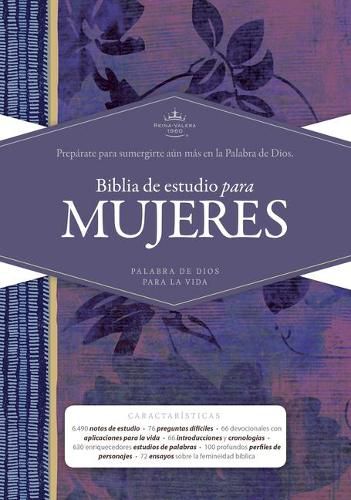 Cover image for RVR 1960 Biblia de Estudio para Mujeres, tapa dura