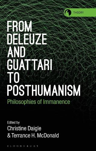 Cover image for From Deleuze and Guattari to Posthumanism: Philosophies of Immanence