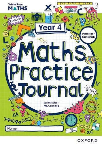 Cover image for White Rose Maths Practice Journals Year 4 Workbook: Single Copy