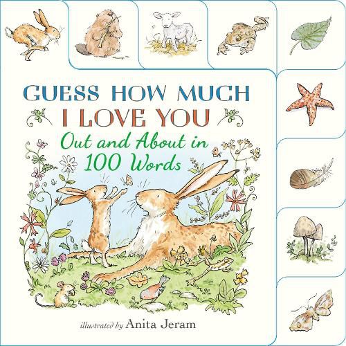 Cover image for Out and About in 100 Words: A Guess How Much I Love You Book