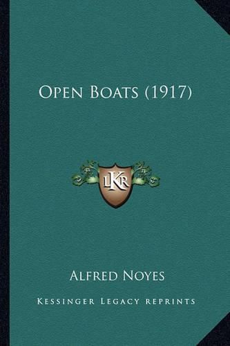 Cover image for Open Boats (1917)