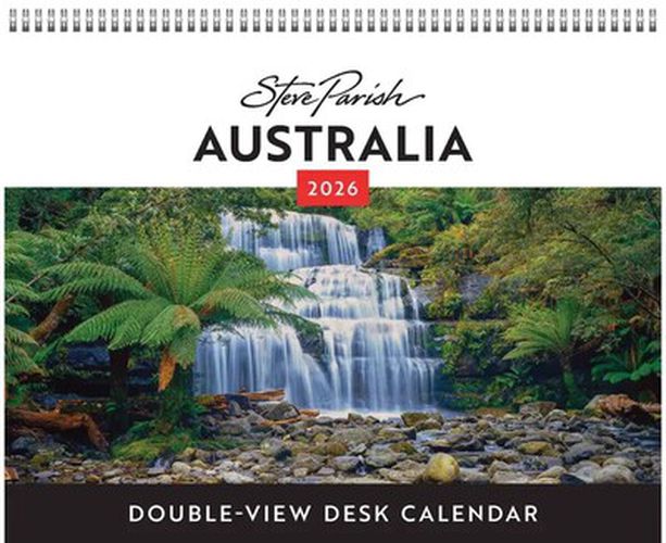 Cover image for Steve Parish Australia 2026 Double View Desk Easel Calendar