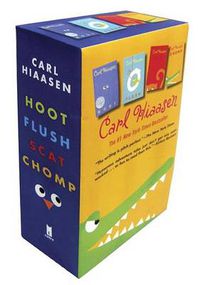 Cover image for Hiaasen 4-Book Trade Paperback Box Set: Chomp; Flush; Hoot; Scat