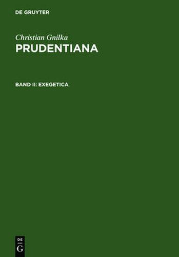 Prudentiana 2000-2001: Exegetica