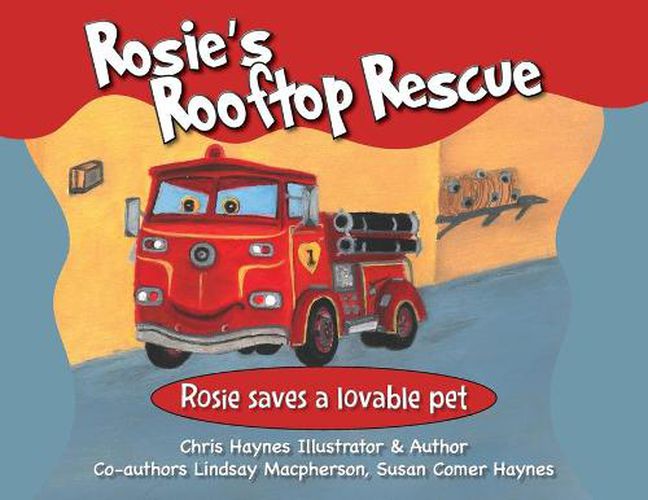Cover image for Rosie's Rooftop Rescue: Rosie Saves a Lovable Pet