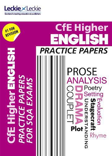 Higher English Practice Papers: Prelim Papers for Sqa Exam Revision