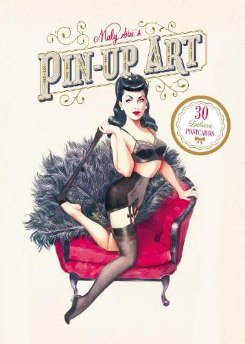Cover image for Pin-Ups: 30 Deluxe Postcards