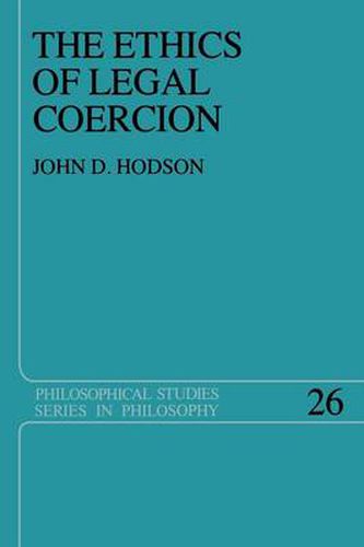 Cover image for The Ethics of Legal Coercion