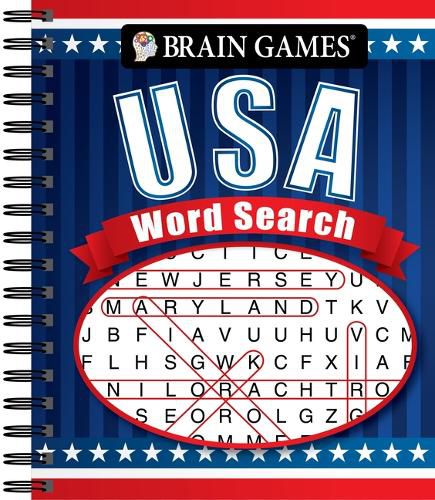 Cover image for Brain Games - USA Word Search (#4): Volume 4