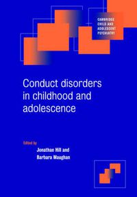 Cover image for Conduct Disorders in Childhood and Adolescence