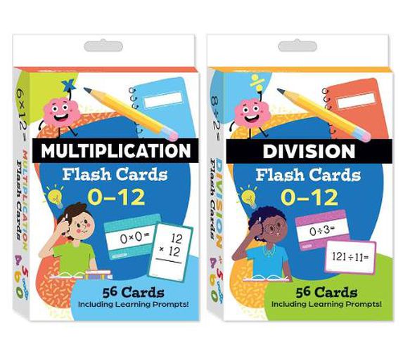 Cover image for Multiplication & Division Flash Card 2-Deck Set