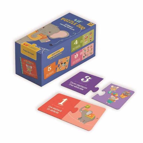 Cover image for Un Elefante Puzzle Duo 20 Piece