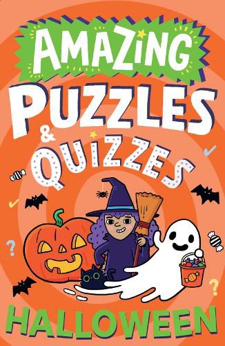 Cover image for Amazing Halloween Puzzles and Quizzes