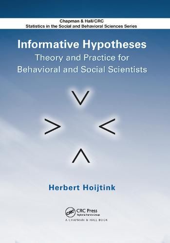 Cover image for Informative Hypotheses: Theory and Practice for Behavioral and Social Scientists