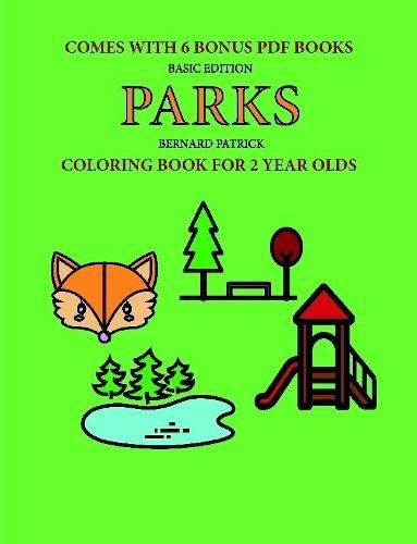 Cover image for Coloring Book for 2 Year Olds (Parks)