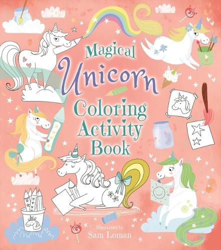 Cover image for Magical Unicorn Coloring Activity Book