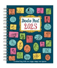 Cover image for The Dodo Pad Original Desk Diary 2025 HARDCOVER- Week to View, Calendar Year Diary 2025: 59