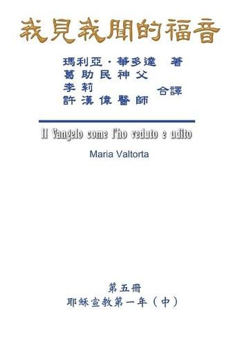 Cover image for The Gospel As Revealed to Me (Vol 5) - Traditional Chinese Edition: 我見我聞的福音（第五冊：耶穌宣教第一年(中)）