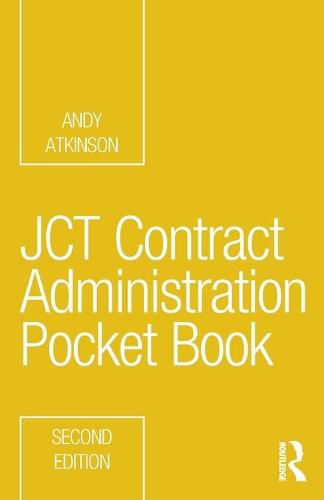 Cover image for JCT Contract Administration Pocket Book