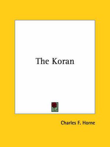 Cover image for The Koran