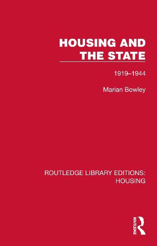 Cover image for Housing and the State