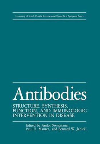 Cover image for Antibodies: Structure, Synthesis, Function, and Immunologic Intervention in Disease