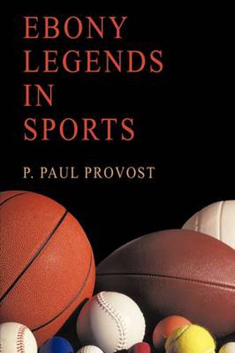 Cover image for Ebony Legends in Sports