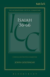 Cover image for Isaiah 56-66 (ICC): A Critical and Exegetical Commentary