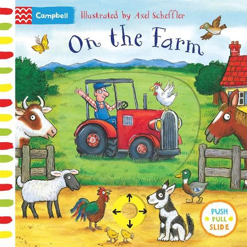 Cover image for On the Farm: A Push, Pull, Slide Book