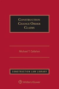 Cover image for Construction Change Order Claims