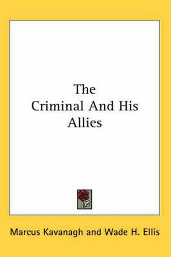 Cover image for The Criminal and His Allies