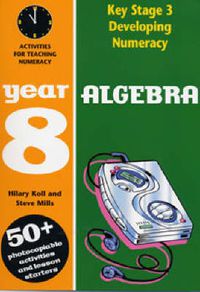 Cover image for Algebra: Year 8