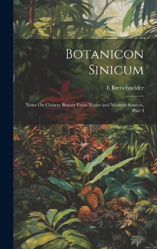 Cover image for Botanicon Sinicum