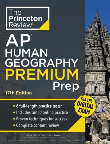 Cover image for Princeton Review AP Human Geography Premium Prep, 17th Edition