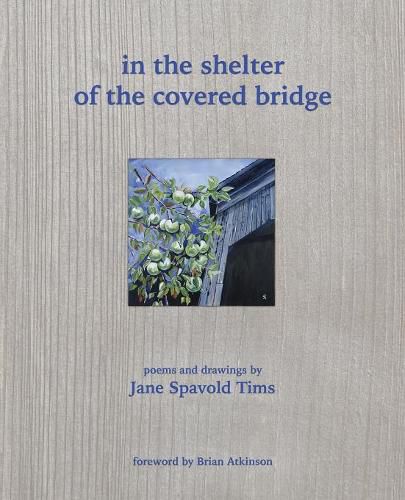 in the shelter of the covered bridge