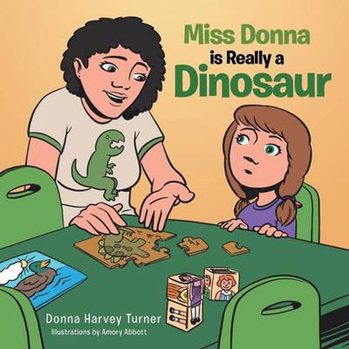 Cover image for Miss Donna Is Really a Dinosaur