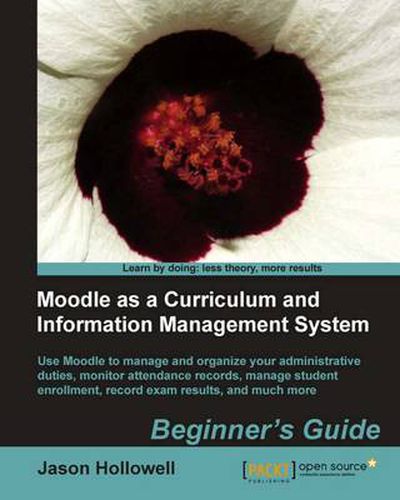 Cover image for Moodle as a Curriculum and Information Management System