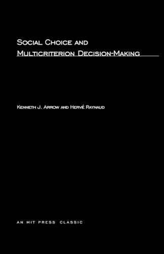 Cover image for Social Choice and Multicriterion Decision-Making