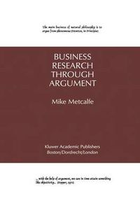 Cover image for Business Research Through Argument