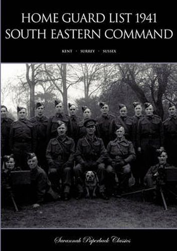 Cover image for Home Guard List 1941: South Eastern Command