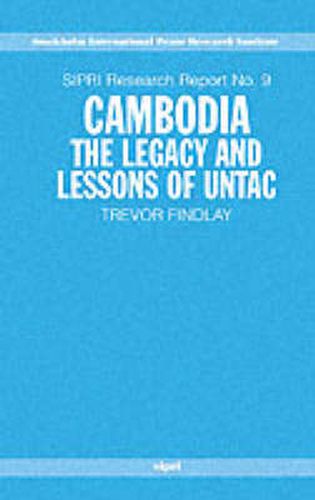 Cambodia: The Legacy and Lessons of UNTAC