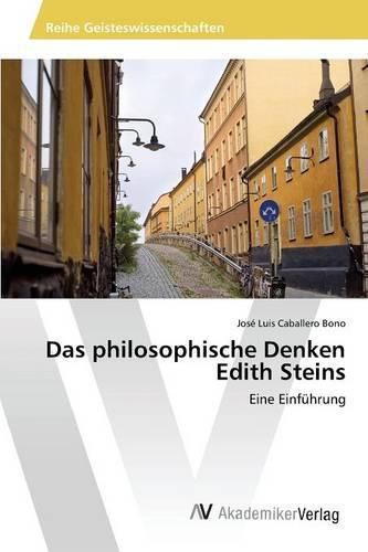 Cover image for Das philosophische Denken Edith Steins