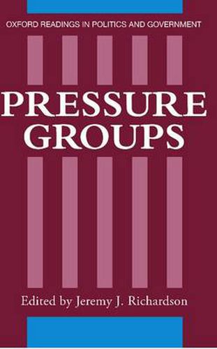 Cover image for Pressure Groups