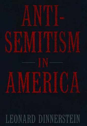 Cover image for Antisemitism in America