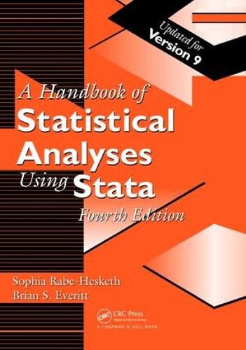 Cover image for Handbook of Statistical Analyses Using Stata