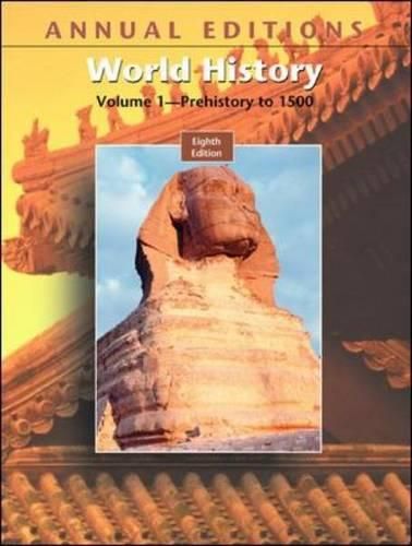 Annual Editions: World History