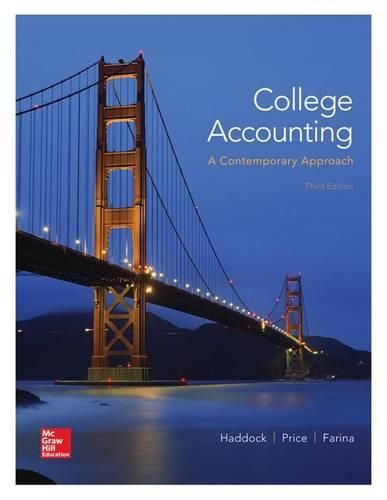 Loose Leaf Version for College Accounting (a Contemporary Approach)