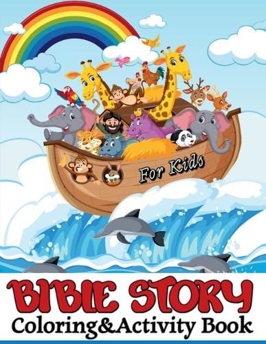 Cover image for Bilbe Story coloring&activity book for kids all ages