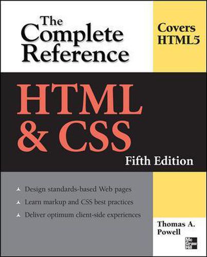 Cover image for HTML & CSS: The Complete Reference, Fifth Edition